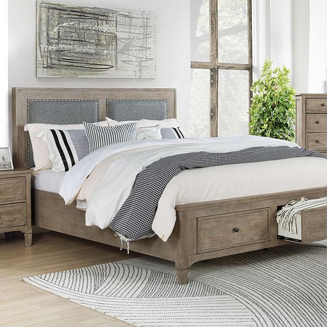 ANNEKE Cal.King Bed - LasVegasFurnitureOnline.com