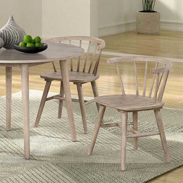 Yate Round Dining Table - LasVegasFurnitureOnline.com