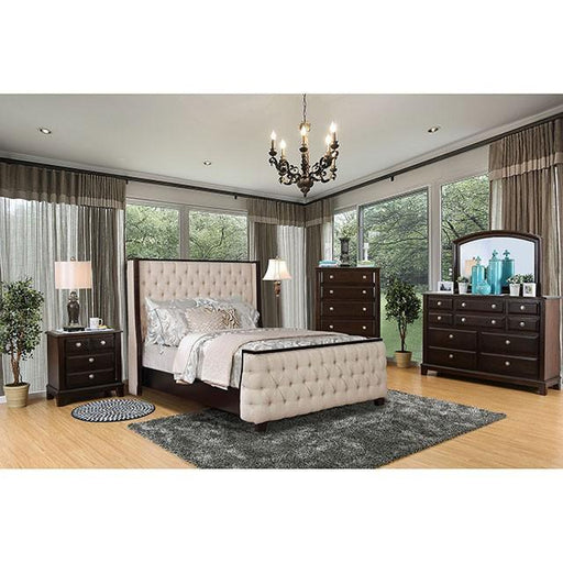Camille Queen Bed - LasVegasFurnitureOnline.com
