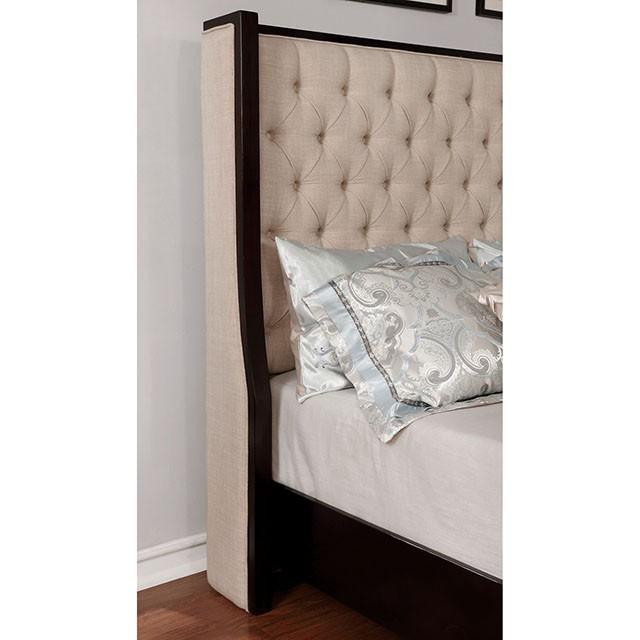 Camille Queen Bed - LasVegasFurnitureOnline.com