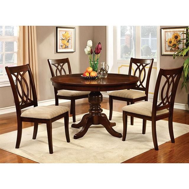 Carlisle Brown Cherry Side Chair (2/CTN) - LasVegasFurnitureOnline.com