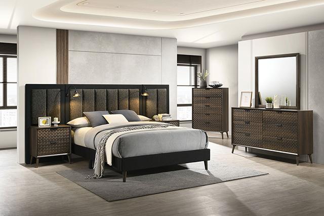 Chalfont E.King & Queen Bed - LasVegasFurnitureOnline.com