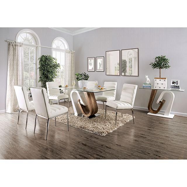 Cilegon 5 Pc Dining Table Set - LasVegasFurnitureOnline.com