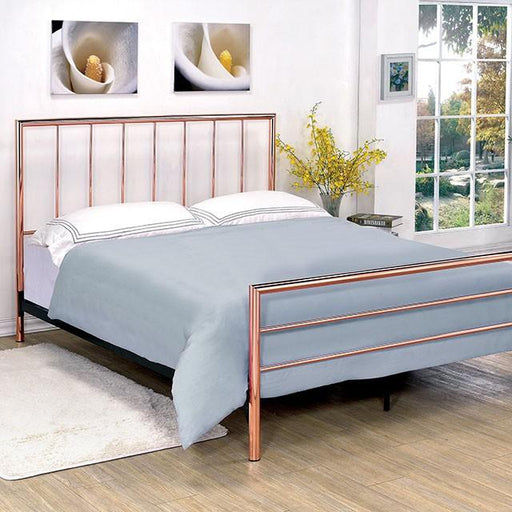 Diana Bed Rose Gold - LasVegasFurnitureOnline.com