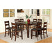 Dickinson 7 Pc Counter Ht Table Set - LasVegasFurnitureOnline.com