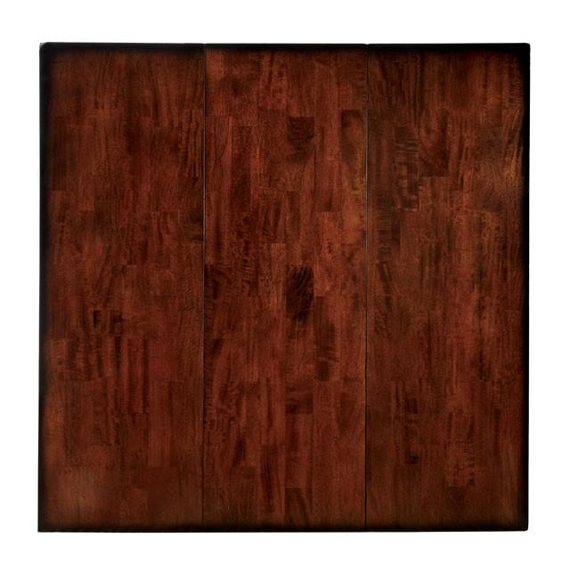 DICKINSON II Dark Cherry Counter Ht. Table w/ 18" Leaf - LasVegasFurnitureOnline.com