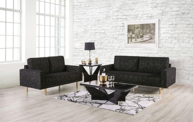 ELVERUM Sofa, Black - LasVegasFurnitureOnline.com