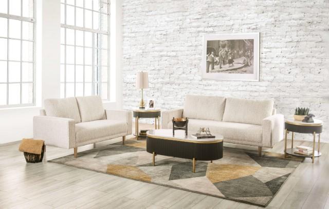 ELVERUM Sofa, Off-White - LasVegasFurnitureOnline.com