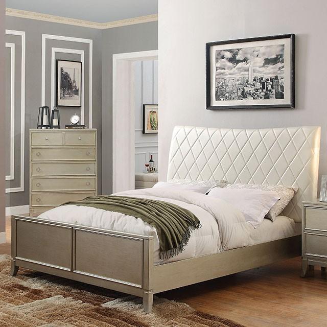 Enid Cal.King & Queen Bed - LasVegasFurnitureOnline.com