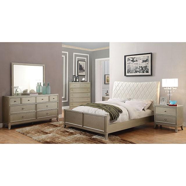 Enid Cal.King & Queen Bed - LasVegasFurnitureOnline.com