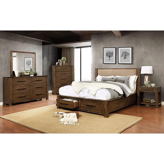 Coney Cal.King Bed - LasVegasFurnitureOnline.com