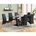 Glenview Black Dining Table - LasVegasFurnitureOnline.com