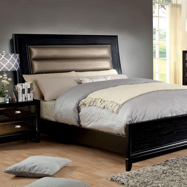 Golva Bed Cal.King & E.King - LasVegasFurnitureOnline.com