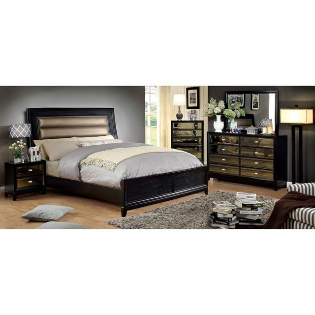 Golva Bed Cal.King & E.King - LasVegasFurnitureOnline.com