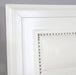 Golva E.King & Queen Bed White & Silver - LasVegasFurnitureOnline.com