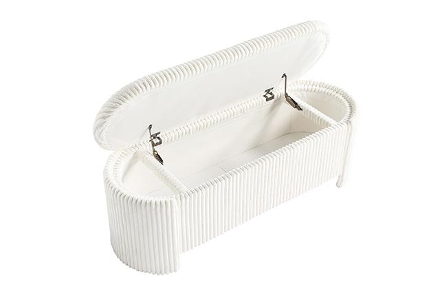 Grainne Storage Bench - LasVegasFurnitureOnline.com
