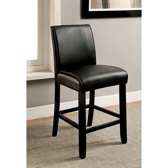 GRANDSTONE II Black Counter Ht. Chair - LasVegasFurnitureOnline.com