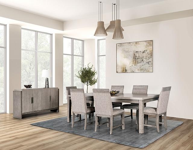 Gristalt 9 Pc Dining Table Set - LasVegasFurnitureOnline.com