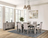 Gristalt 9 Pc Dining Table Set - LasVegasFurnitureOnline.com