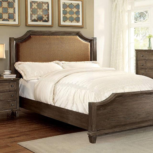 Halliday E.King Bed - LasVegasFurnitureOnline.com