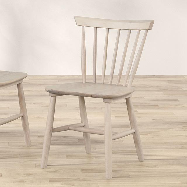 Beale Dining Chair (2/CTN) Natural, Brown, & Beige