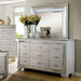 BELLANOVA Silver Mirror - LasVegasFurnitureOnline.com