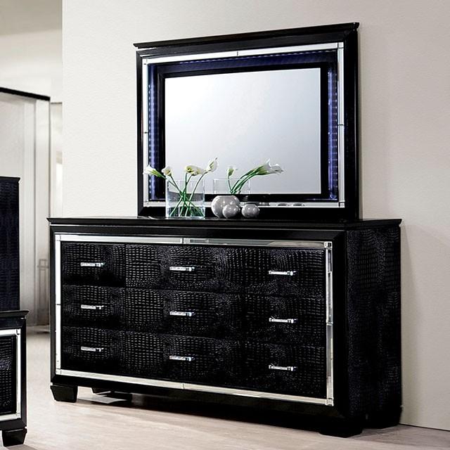 BELLANOVA Black Mirror - LasVegasFurnitureOnline.com