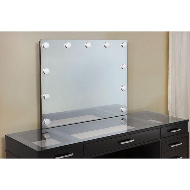 VALENTINA Vanity Set, Gray - LasVegasFurnitureOnline.com
