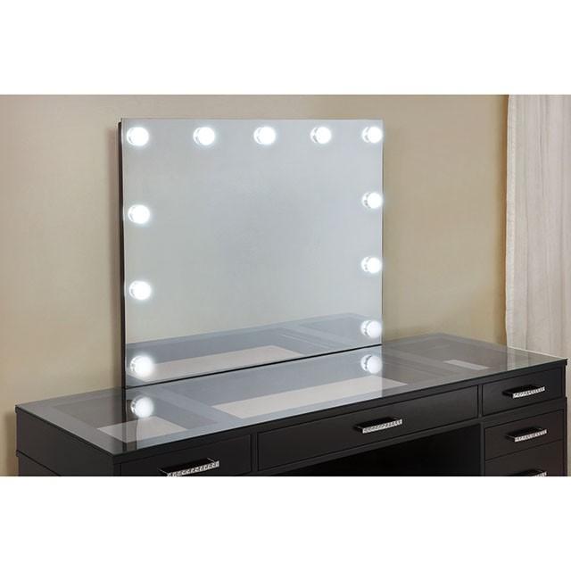 VALENTINA Vanity Set, Gray - LasVegasFurnitureOnline.com