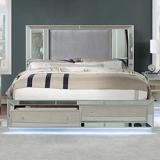 BELLADONNA Queen Bed, Silver image