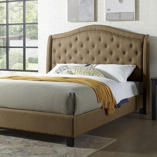 CARLY E.King Bed, Brown image