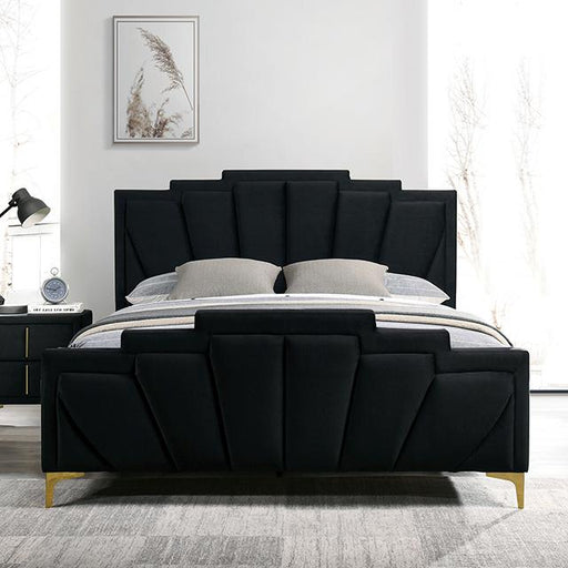 FLORIZEL Queen Bed, Black image