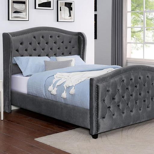 KERRAN E.King Bed, Dark Gray image