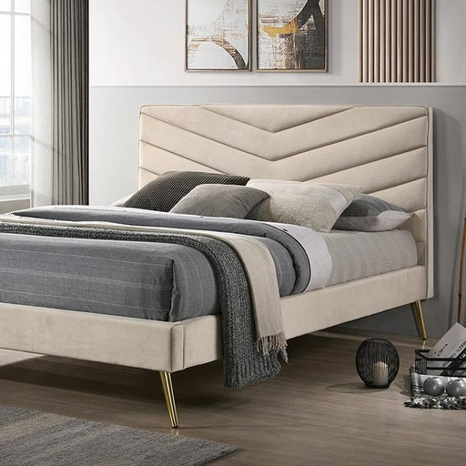 VIVAR Full Bed, Beige image