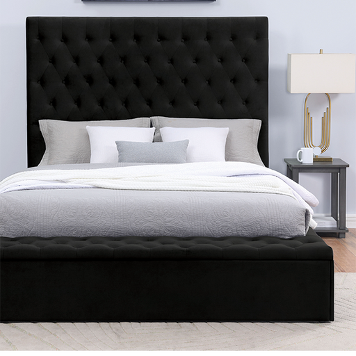 ATHENELLE Queen Bed, Black image