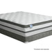 SIDDALEE White/Gray 16" Euro Pillow Top Mattress, Cal.King - LasVegasFurnitureOnline.com