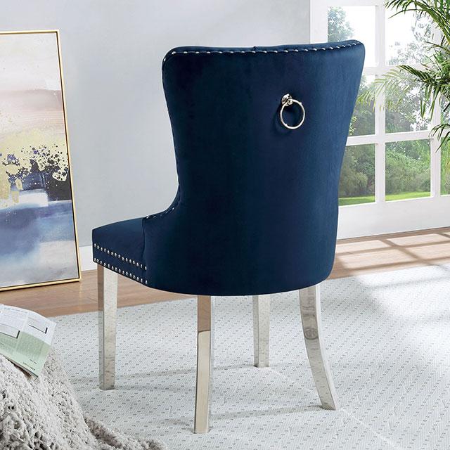 JEWETT Chair, Blue (2/CTN) - LasVegasFurnitureOnline.com