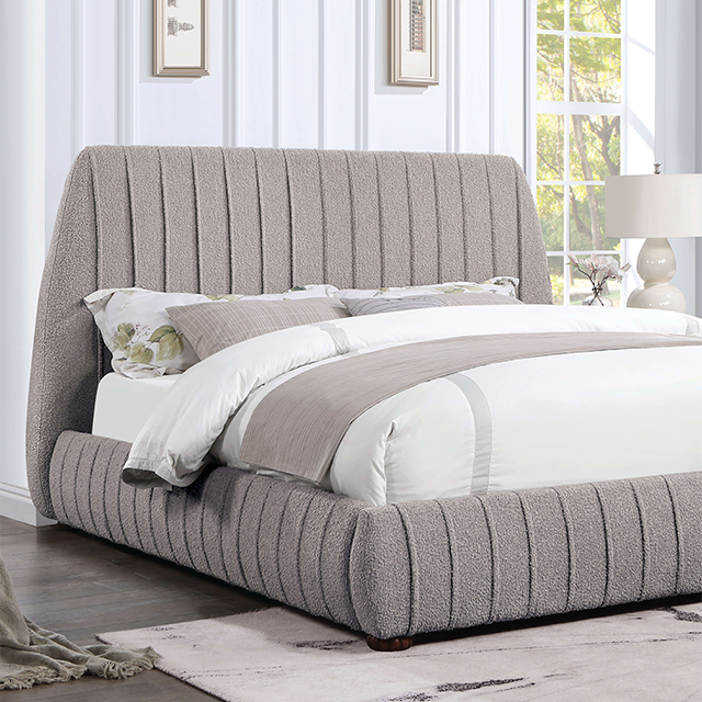 SHERISE Cal.King & Queen Bed - LasVegasFurnitureOnline.com