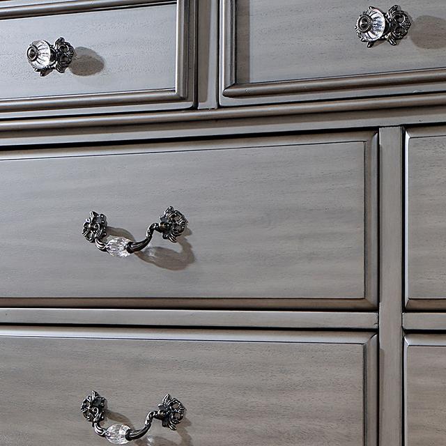 SYRACUSE Chest, Gray - LasVegasFurnitureOnline.com