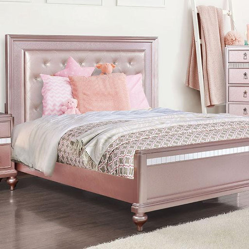 Ariston Rose Pink Queen Bed image