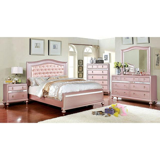 Ariston Rose Gold Twin Bed image