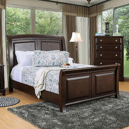 Litchville Brown Cherry E.King Bed image