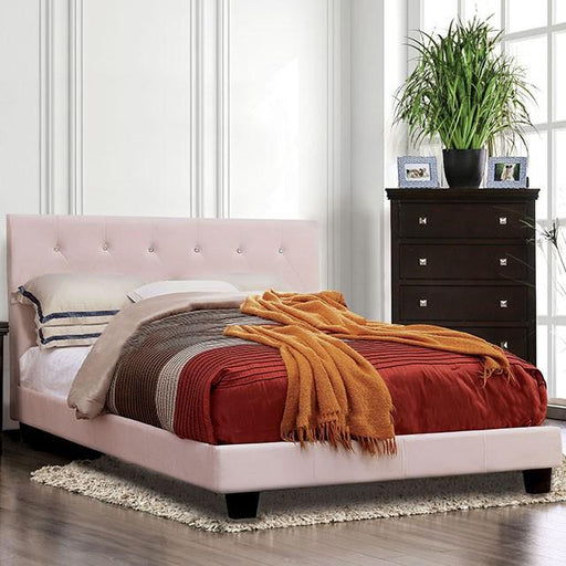 Velen Blush Pink Twin Bed image