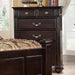 Syracuse Dark Walnut Chest - LasVegasFurnitureOnline.com