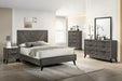 VAGAN Cal.King, E.King, & Queen Bed - LasVegasFurnitureOnline.com