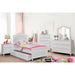 OLIVIA White Night Stand - LasVegasFurnitureOnline.com