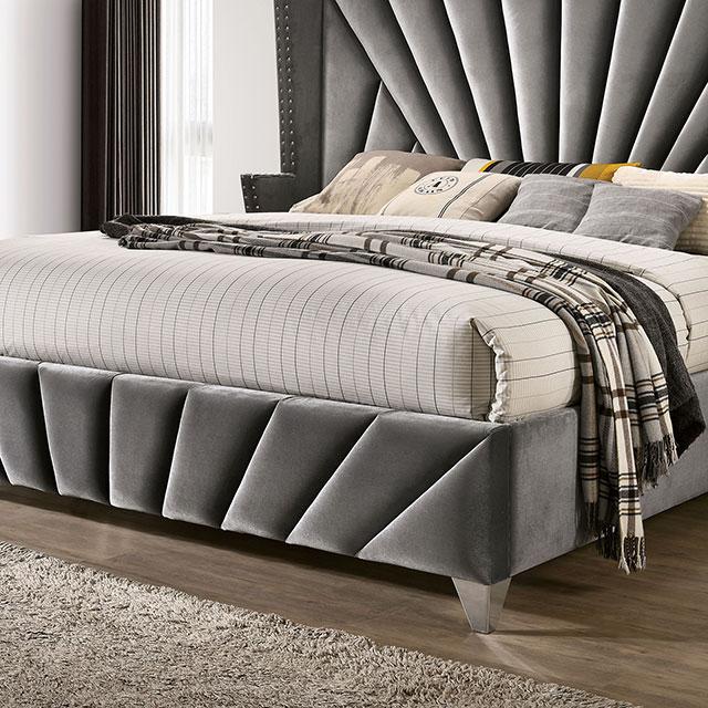 CARISSA Cal.King Bed - LasVegasFurnitureOnline.com