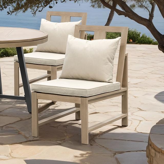 Bordeaux Armless Chair (2/CTN) - LasVegasFurnitureOnline.com