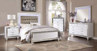 BRACHIUM E.King Bed, White - LasVegasFurnitureOnline.com