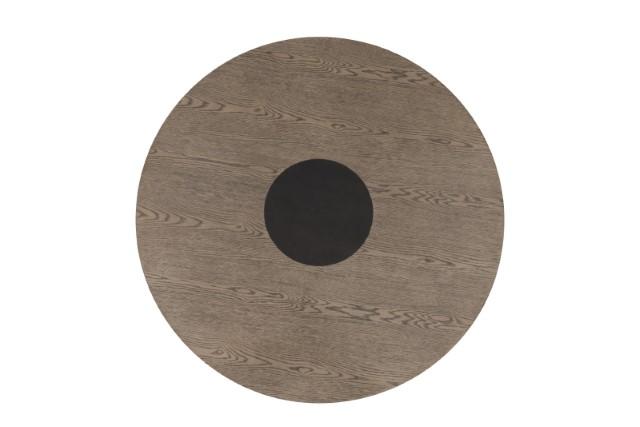 Broager 5 Pc Dining Table Set (White Caster Chairs) Rustic Oak - LasVegasFurnitureOnline.com